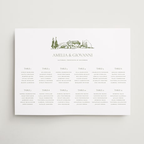 Custom Seating Charts