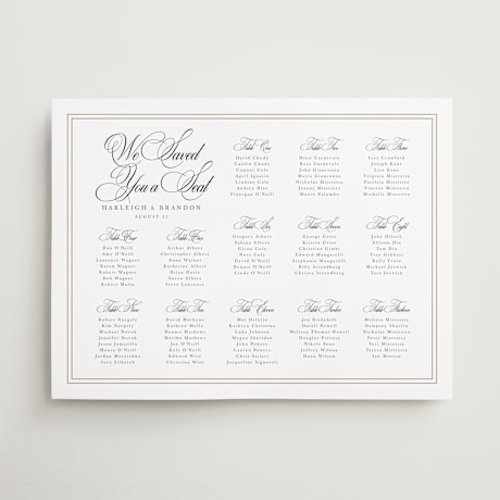 Custom Seating Charts