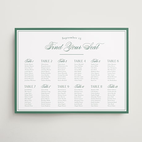 Custom Seating Charts