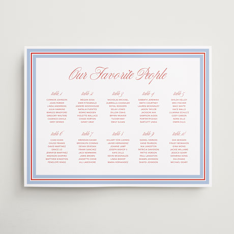 Custom Seating Charts