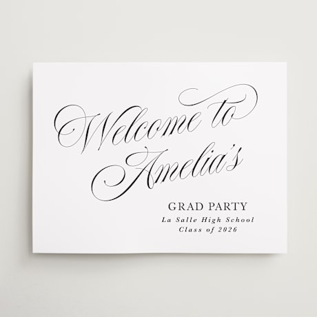 Graduation Welcome Signs