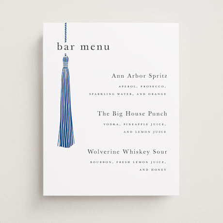 Graduation Bar Signs