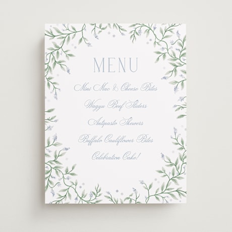 Graduation Menu Signs