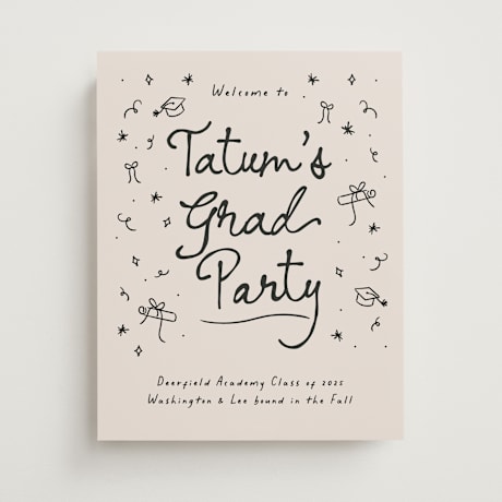 Graduation Welcome Signs