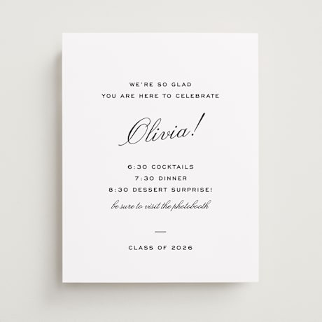 Graduation Welcome Signs