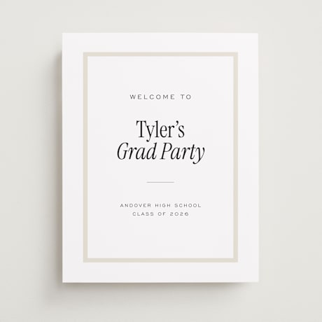 Graduation Welcome Signs