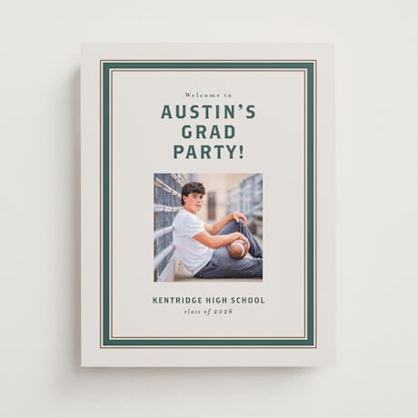 Graduation Welcome Signs