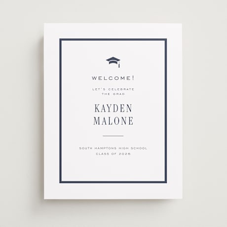 Graduation Welcome Signs