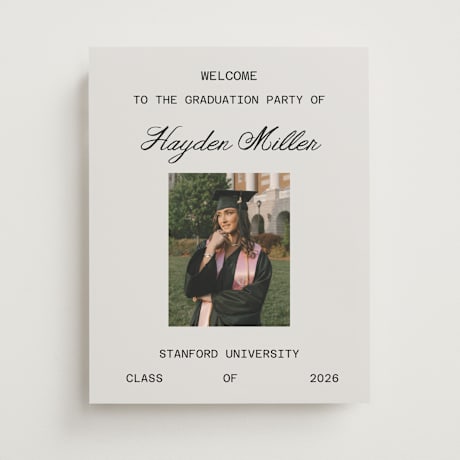 Graduation Welcome Signs