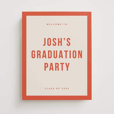 Graduation Welcome Signs