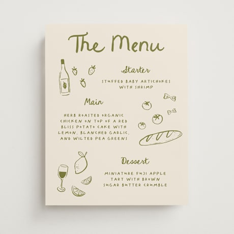 Menu Signs