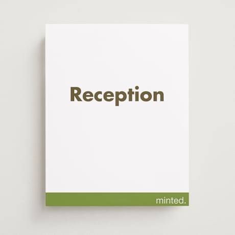 Reception Signs