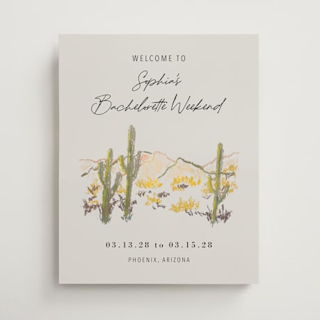 Wedding Party Signs
