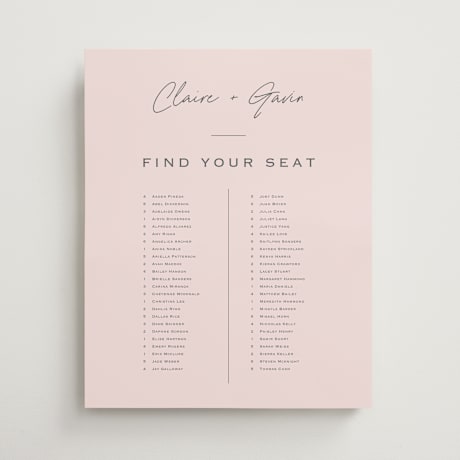 Custom Seating Charts