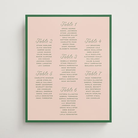 Custom Seating Charts