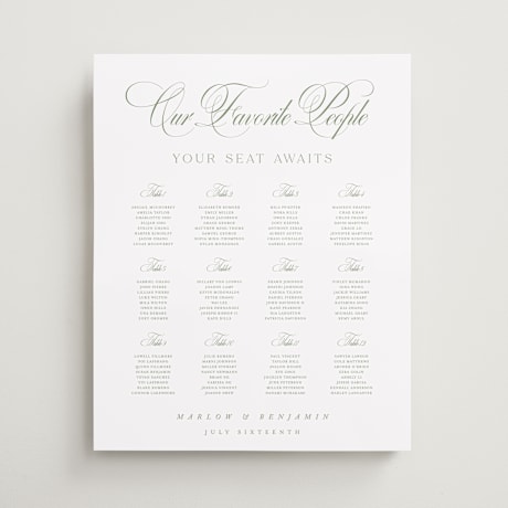 Custom Seating Charts