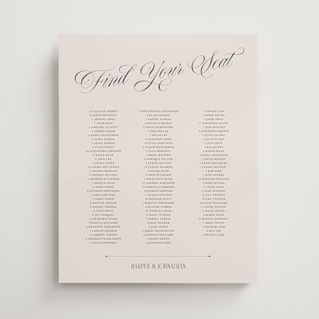 Custom Seating Charts