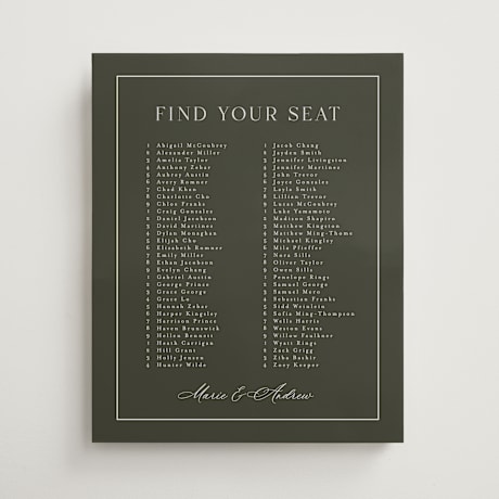 Custom Seating Charts