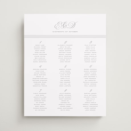 Custom Seating Charts