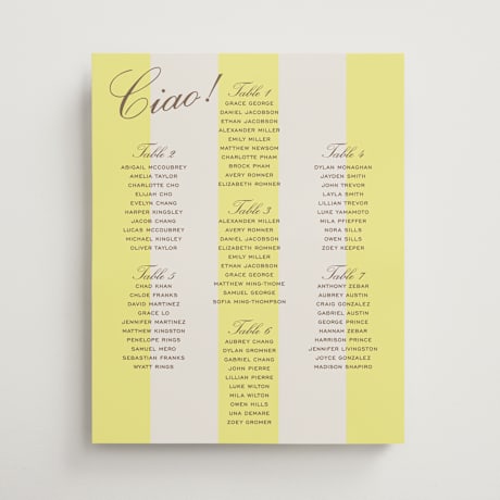 Custom Seating Charts