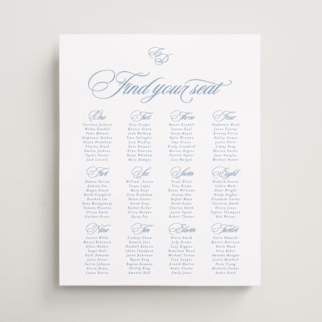 Custom Seating Charts