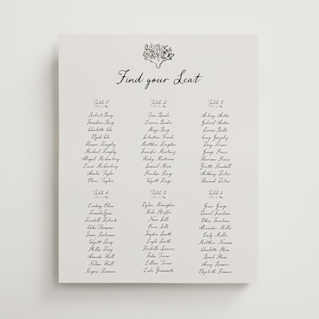 Custom Seating Charts