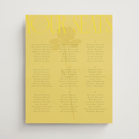 Custom Seating Charts