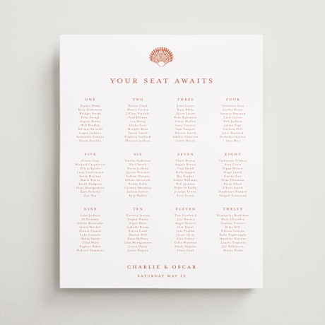 Custom Seating Charts