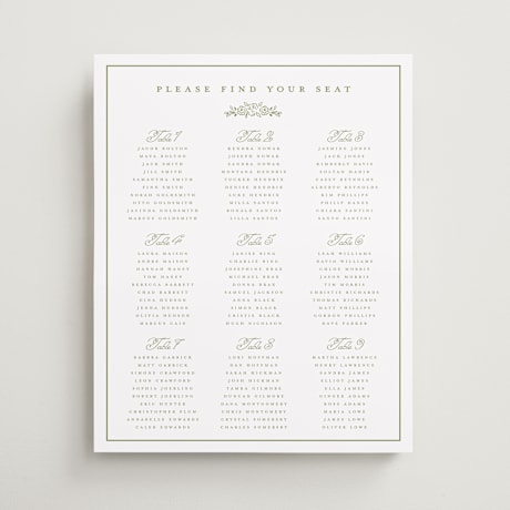 Custom Seating Charts