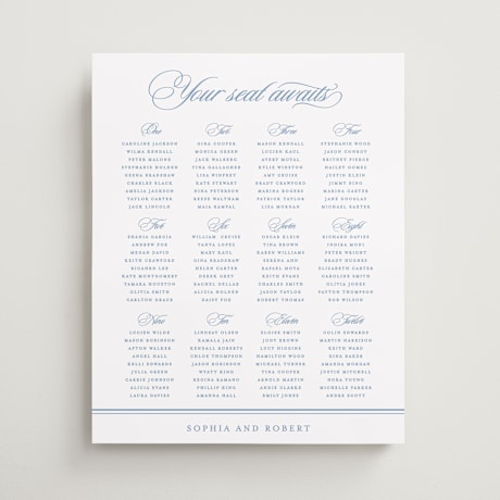 Custom Seating Charts