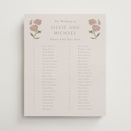 Custom Seating Charts