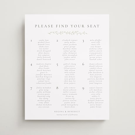 Custom Seating Charts