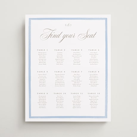 Custom Seating Charts