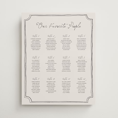 Custom Seating Charts