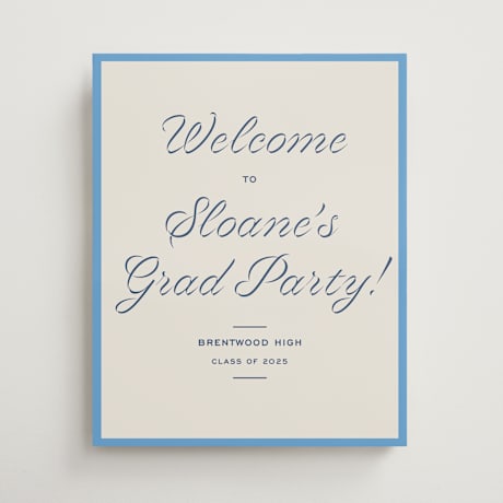 Graduation Welcome Signs