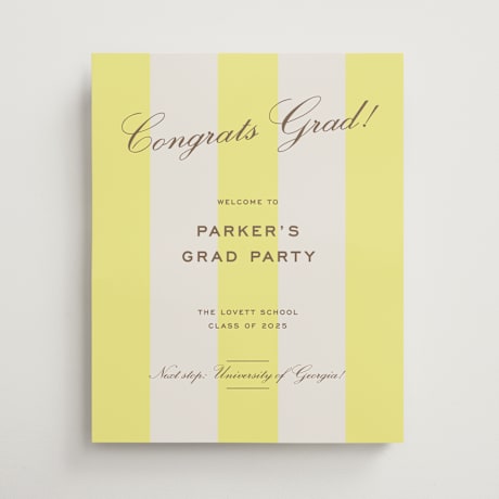 Graduation Welcome Signs