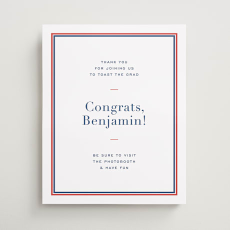 Graduation Welcome Signs