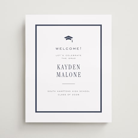 Graduation Welcome Signs