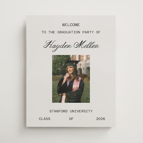 Graduation Welcome Signs