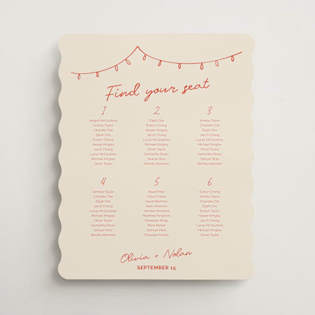 Custom Seating Charts
