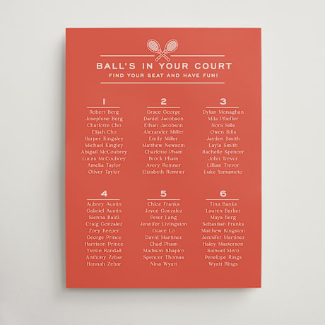 Custom Seating Charts