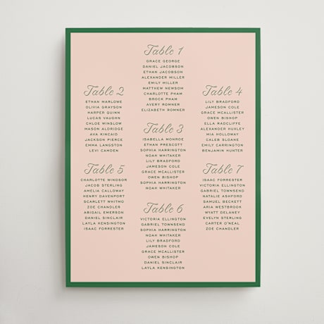 Custom Seating Charts