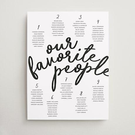 Custom Seating Charts