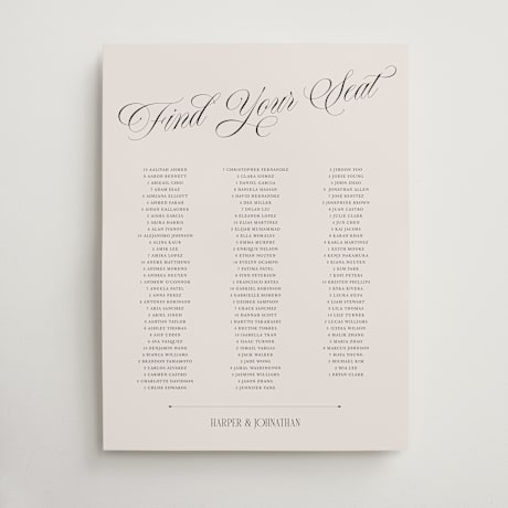 Custom Seating Charts