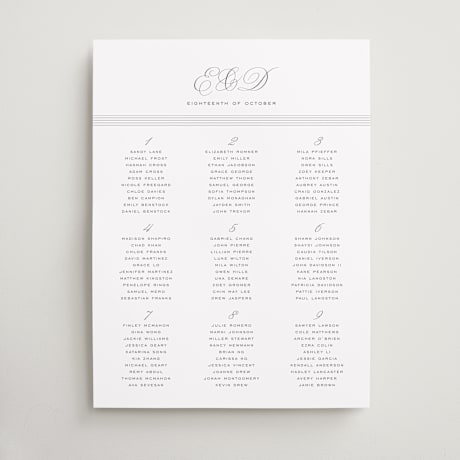 Custom Seating Charts