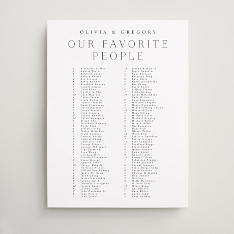 Custom Seating Charts