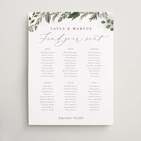 Custom Seating Charts