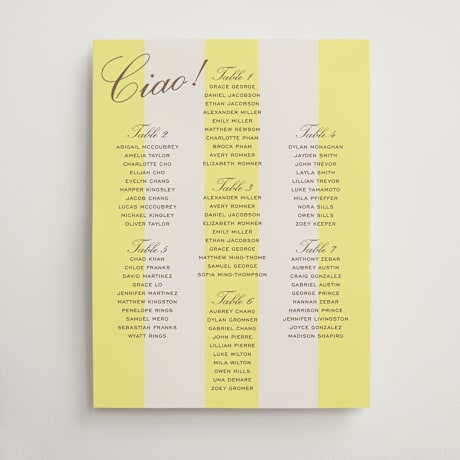 Custom Seating Charts