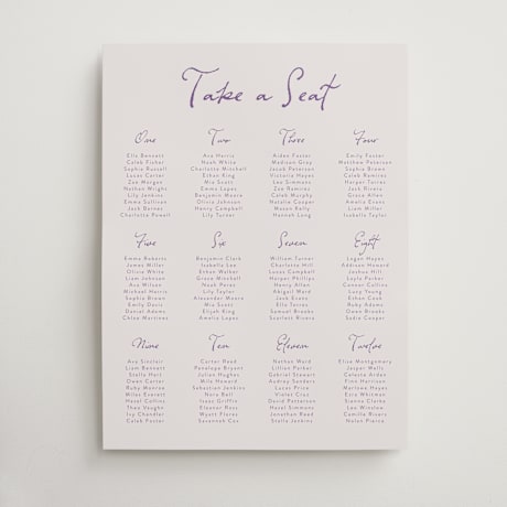 Custom Seating Charts