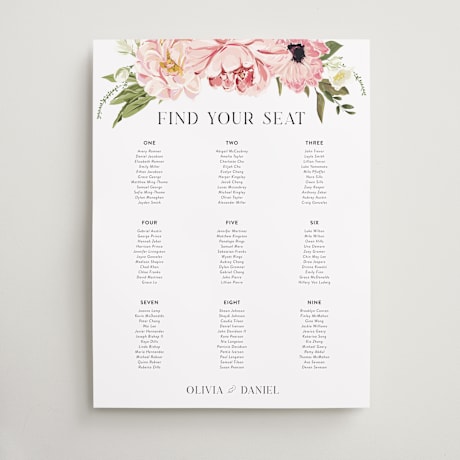 Custom Seating Charts